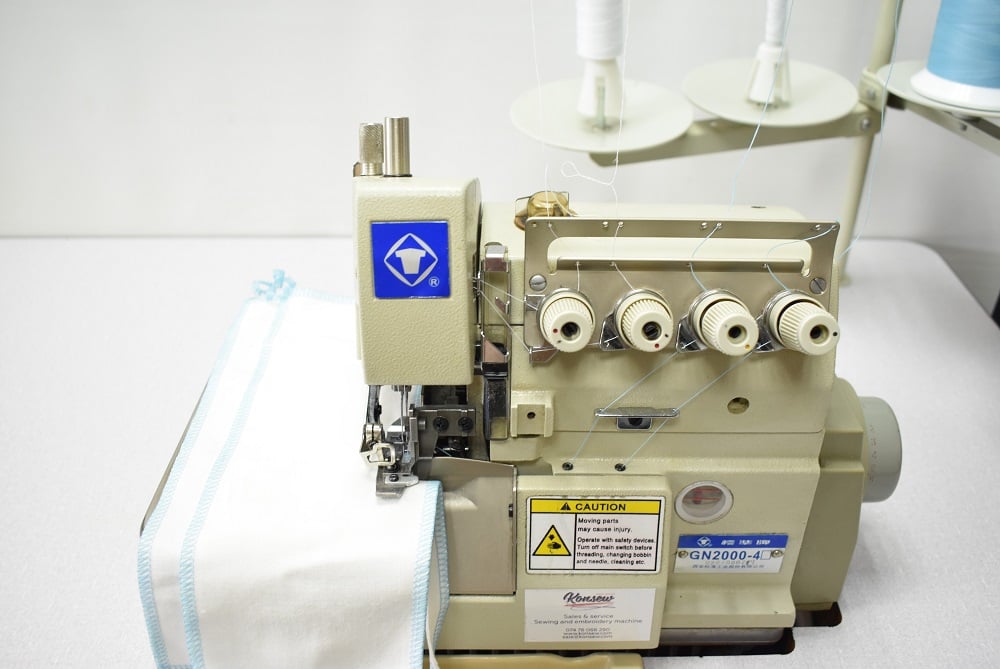 4 thread overlocker industrial sewing machine